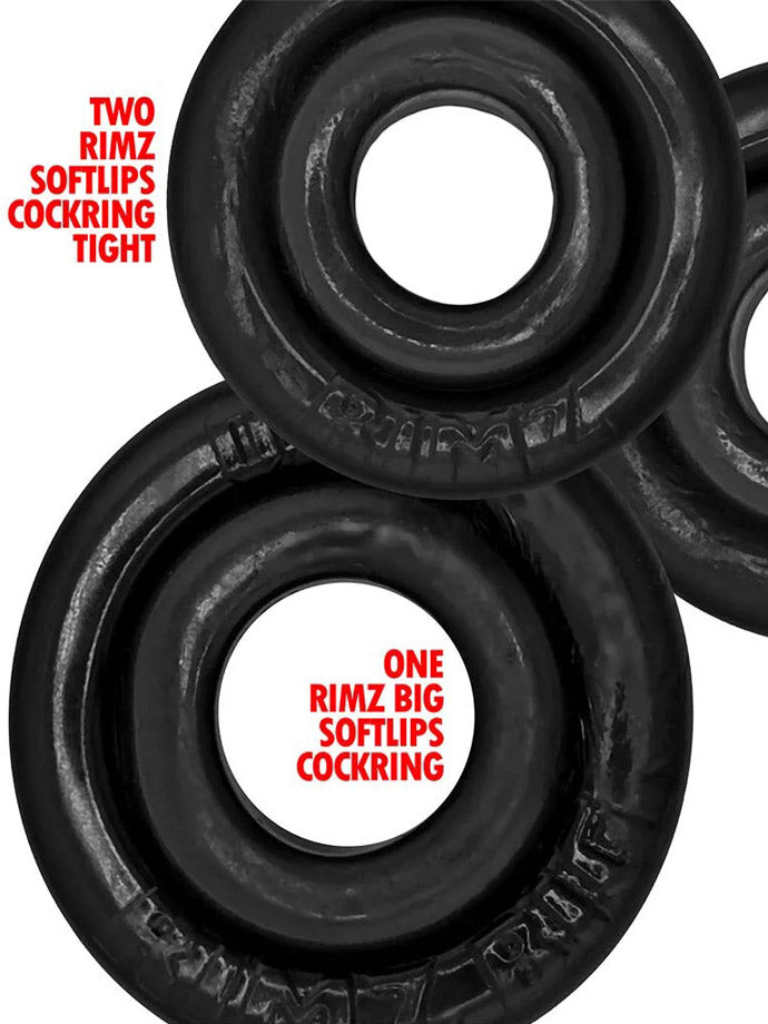 RIMRINGZ - RIMZ Softlips Cockring 3-Pack