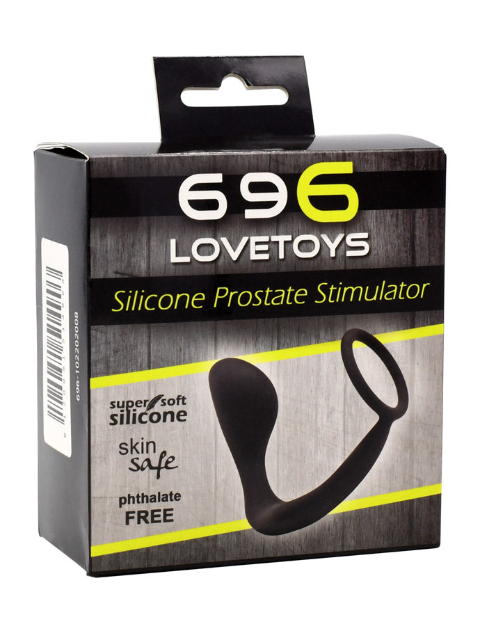 Silikon Prostata Stimulator mit Cockring