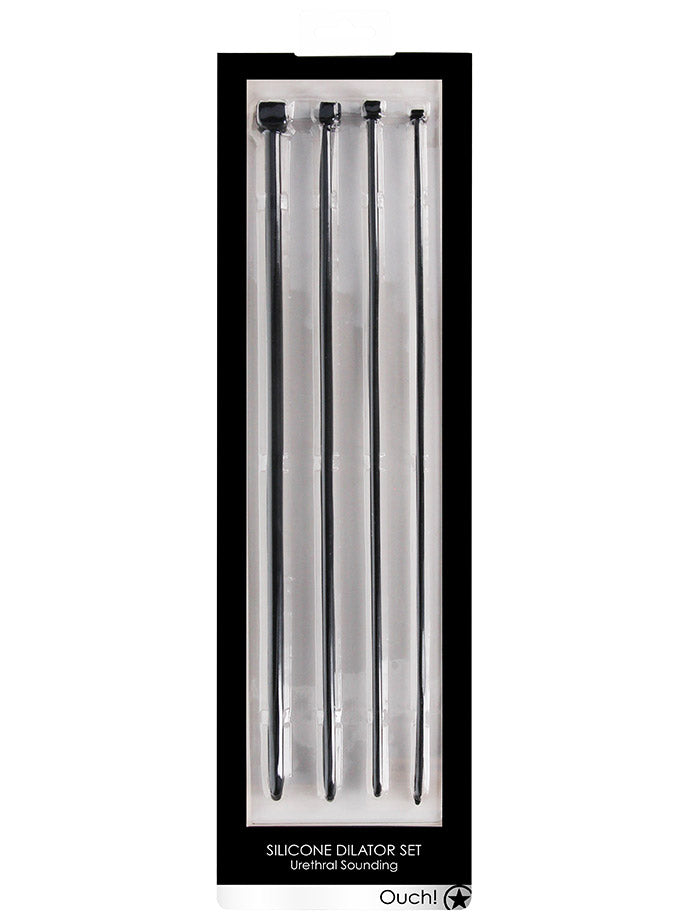 OUCH! Silicone Dilator Set - Urethral Sounding Long