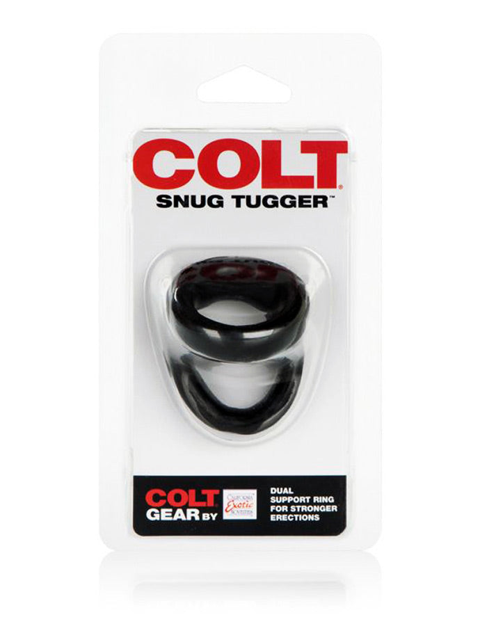COLT Snug Tugger Doppel-Penisring Schwarz