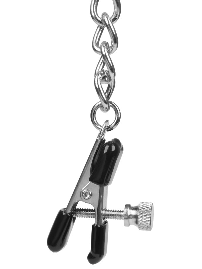 VIP - Breite Nippelklemmen mit Kette