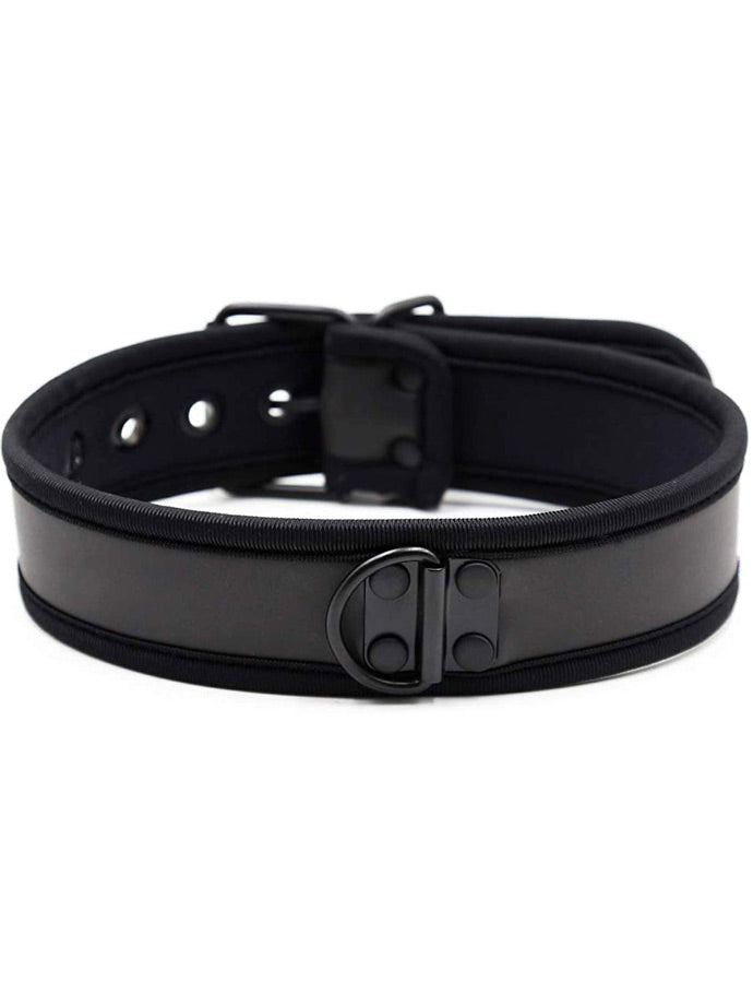 Puppy Play Neopren Halsband - Schwarz