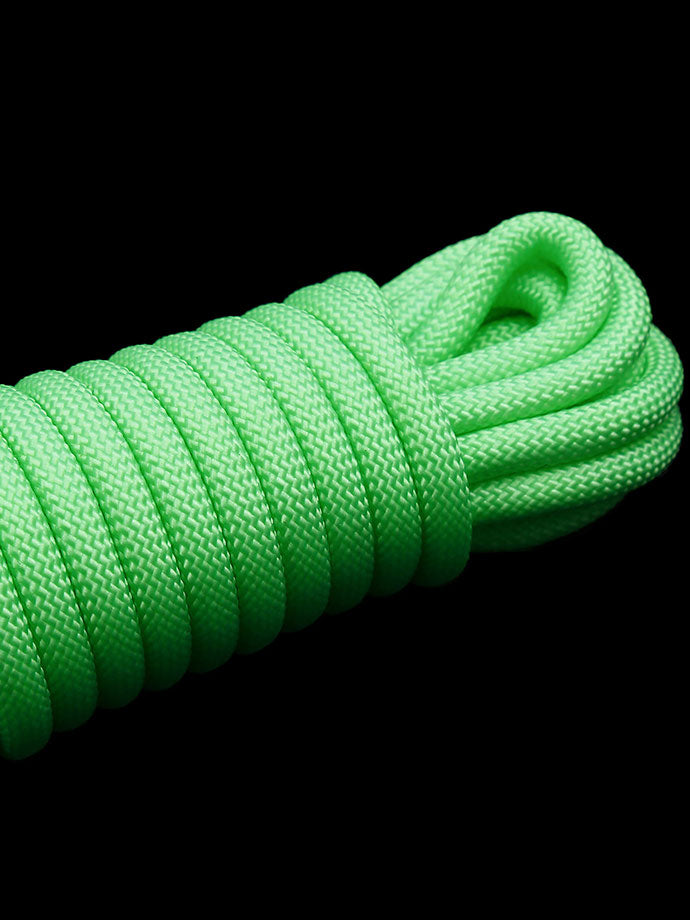 Glow in the Dark Green Rope 5m
