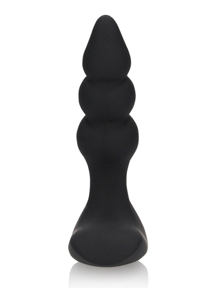 Beaded Vibrating Anal Plug with Remote Control