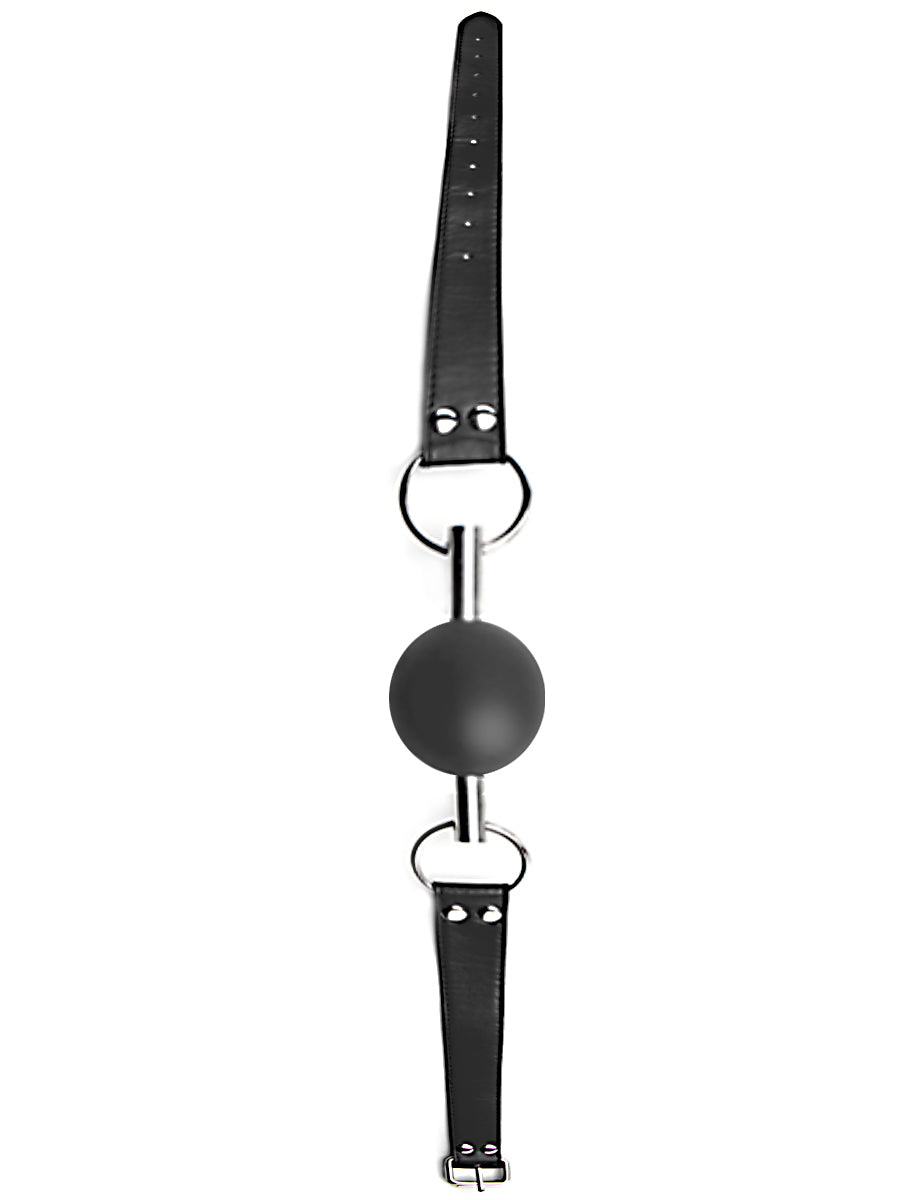 Mundknebel - Solid Ball Gag Black