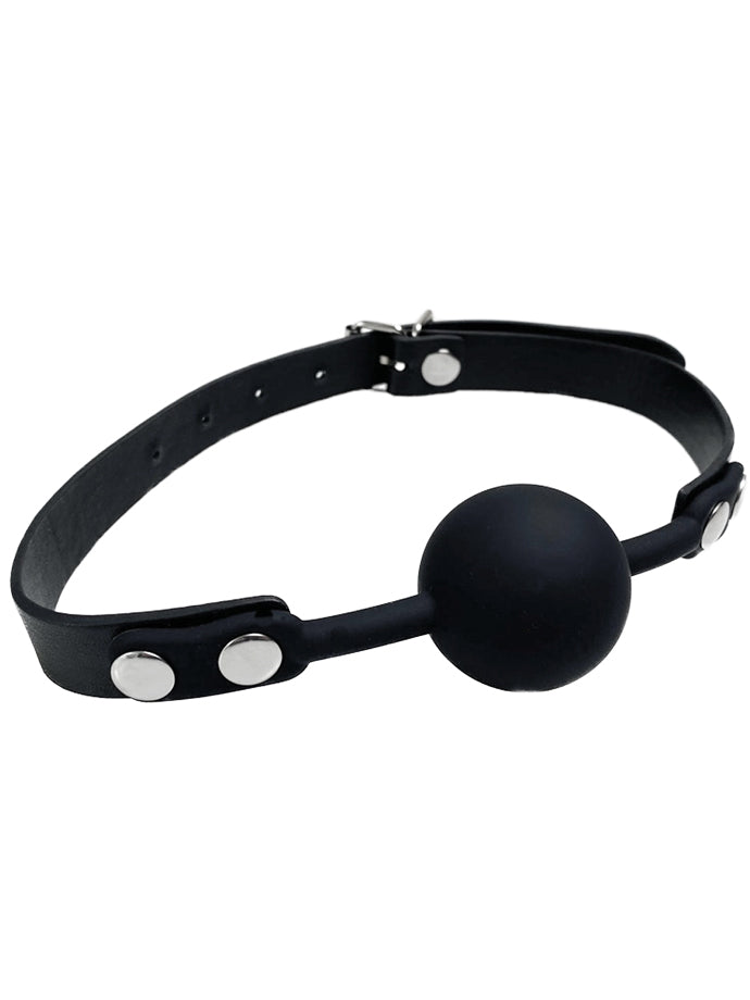 OUCH! Silicone Ball Gag - Black