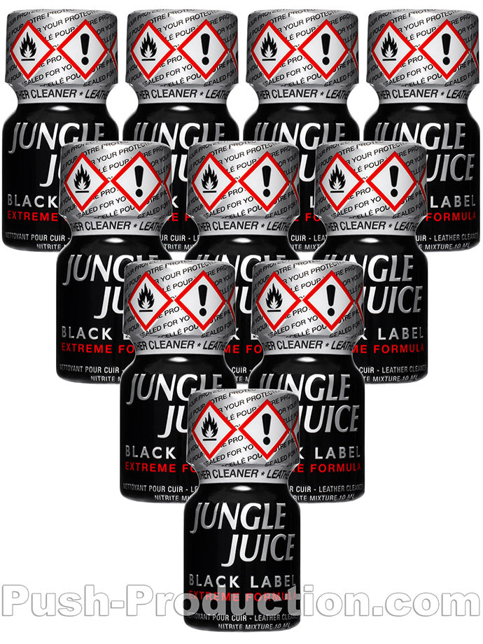 10 x JUNGLE JUICE BLACK LABEL small - PACK