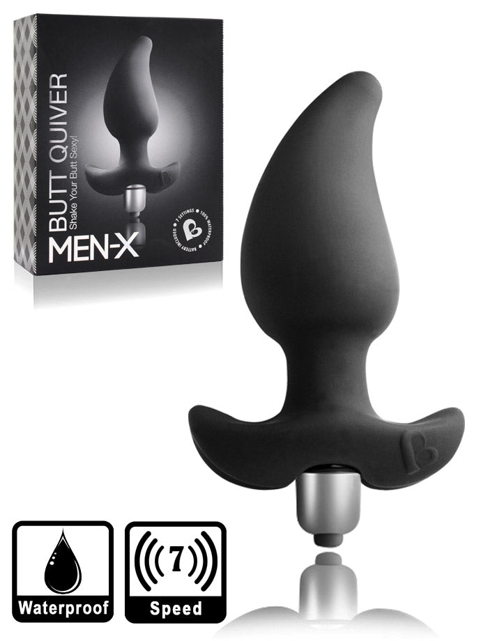 VIP - 7 Speed Butt Quiver Vibrating Butt Plug