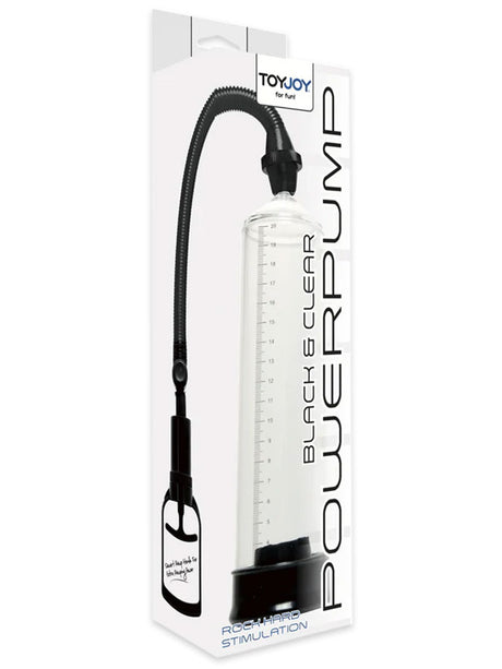 Powerpump Rock Hard Black/Clear