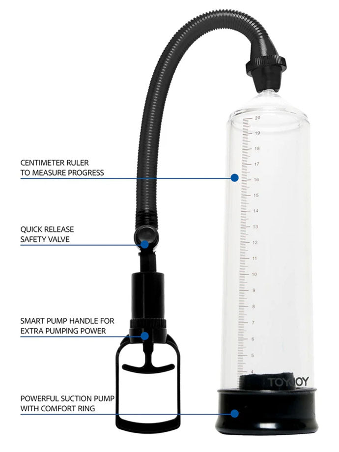 Powerpump Rock Hard Black/Clear