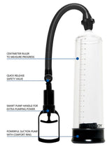 Powerpump Rock Hard Black/Clear
