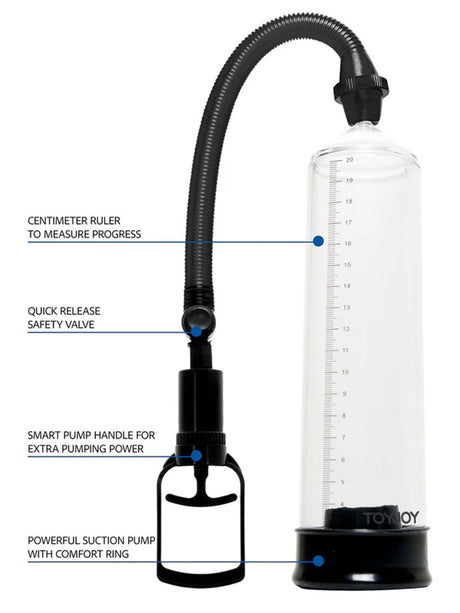 Powerpump Rock Hard Black/Clear