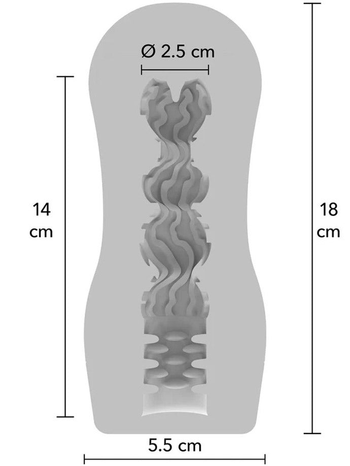 Hero - Clear Wave Vacuum Stroker
