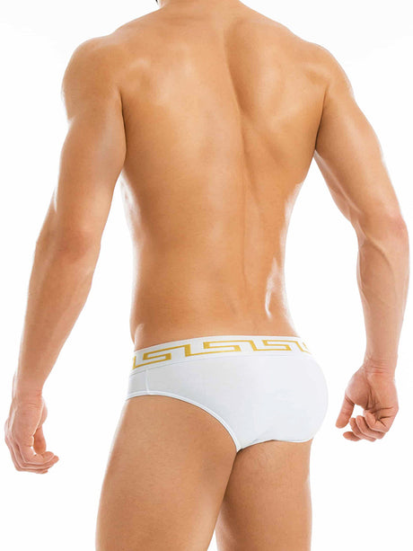 Meander Brief - Weiß