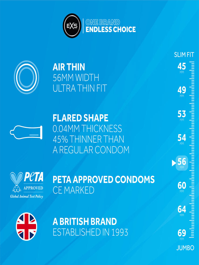 EXS - Air Thin Condoms - 12 Stück