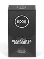 EXS - Black Latex Condoms - 12 Stück