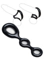 Sport Fucker Cockring 3-Way - Schwarz