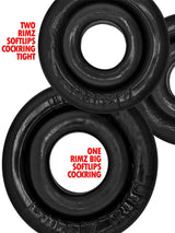 RIMRINGZ - RIMZ Softlips Cockring 3-Pack
