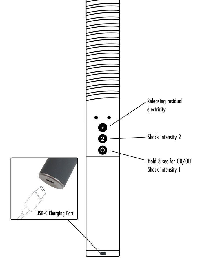 Extreme Electro Shock Baton