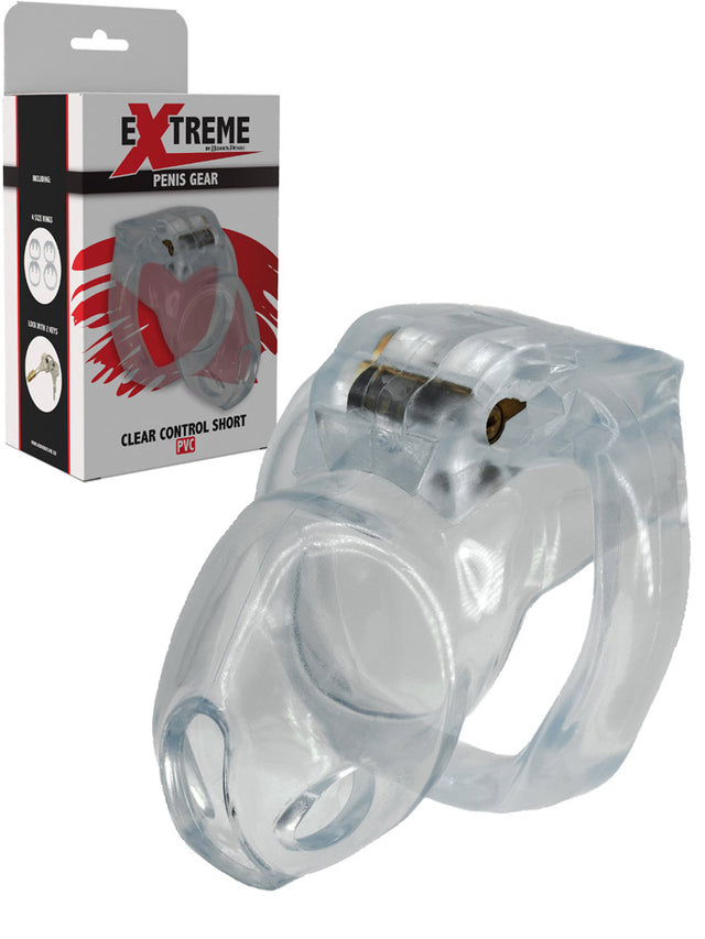 Extreme Cock Cage Clear Control Short