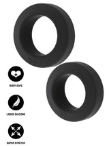 Extreme Double Stackers Cockring Set Large