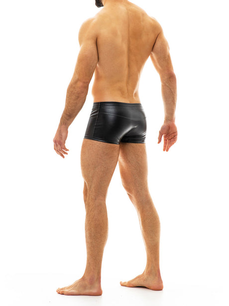 Leather Boxer - Schwarz