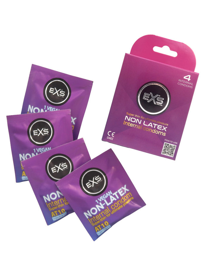 EXS - Non Latex Internal Condoms - 4 Stück