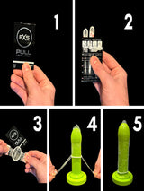 EXS - Pull Non Latex Condoms - 6 Stück