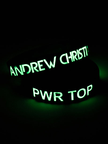 PWR TOP Glow-In-The-Dark Wristband