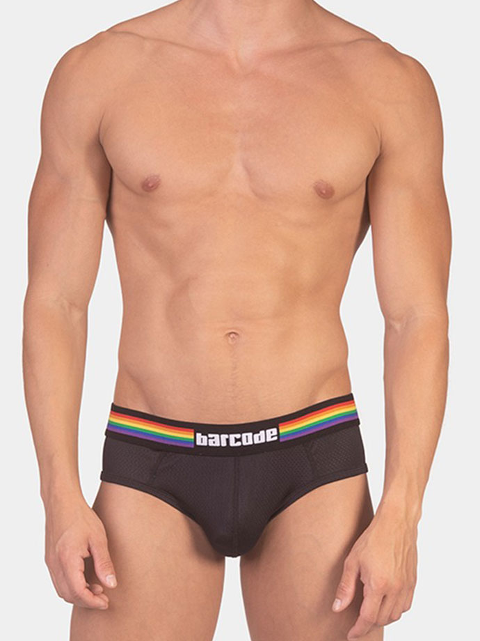 Backless Brief Pride - Schwarz