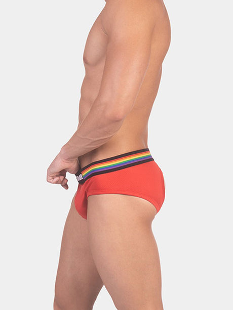 Backless Brief Pride - Rot