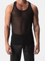 Mesh Tank Top Obak - Schwarz