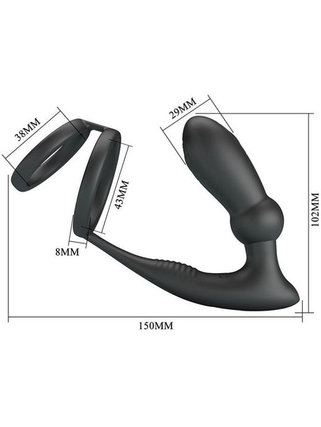 Emoni Vibrating Plug + Cock Ring
