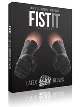 FISTIT Latex Handschuhe - schwarz