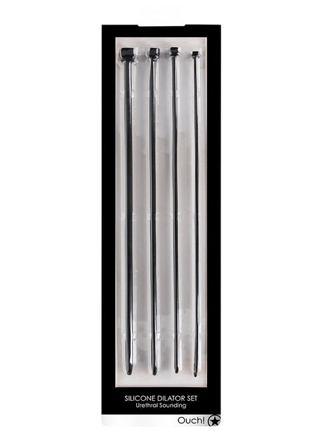 OUCH! Silicone Dilator Set - Urethral Sounding Long