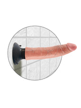 King Cock - 7 inch Vibrating Cock Natur