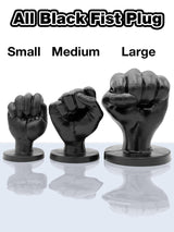 All Black Fist Plug 92 - Small