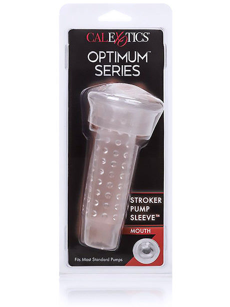 Penispumpen Sleeve mit Noppen - Mund