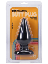 Classic Butt Plug - large black
