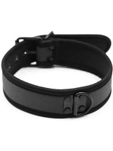 Puppy Play Neopren Halsband - Schwarz