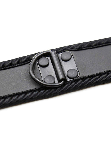 Puppy Play Neopren Halsband - Schwarz