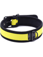 Puppy Play Neopren Halsband - Gelb