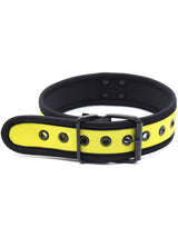 Puppy Play Neopren Halsband - Gelb