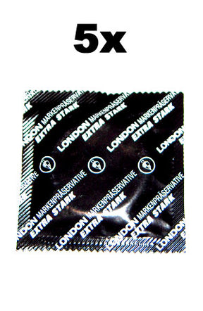 5 Stück London Kondome - extra stark