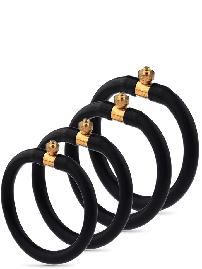 Electric Cock Rings + Dilator M für Electric Shocker