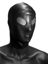 Fetish Hood mit Augenlöchern - Schwarz