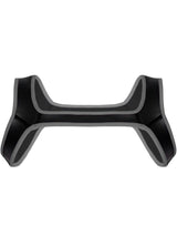 Puppy Play Neopren Harness - Grau/Schwarz