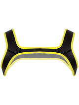Puppy Play Neopren Harness - Gelb/Schwarz