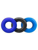 Hünkyjunk - C-Ring Multipack - Schwarz + Cobalt + Navy