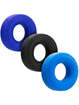 Hünkyjunk - C-Ring Multipack - Schwarz + Cobalt + Navy